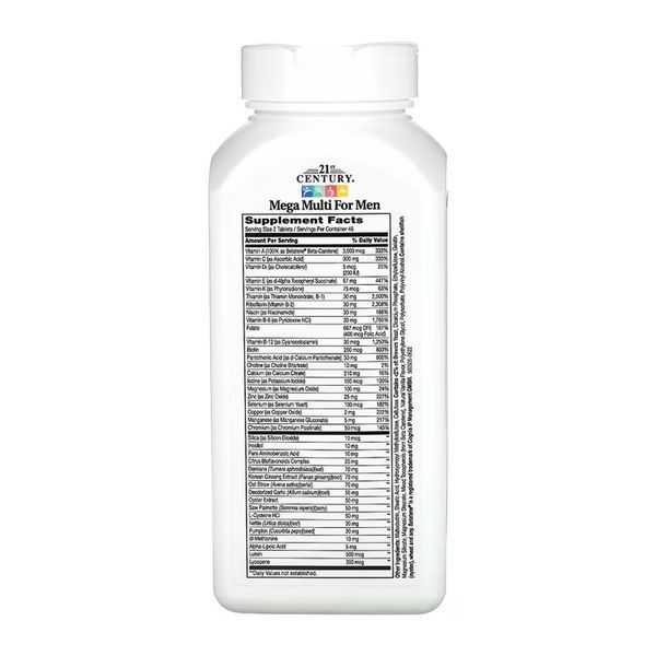 Mega Multi For Men - 90 tabs 2023-10-7118 фото