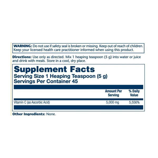 Vit C Powder 5000mg - 227g 2023-10-3570 фото