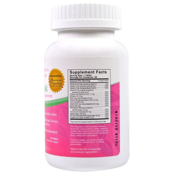 Fairhaven Health, Pregnancy Plus, Prenatal, 60 Tablets FHH-00001 фото