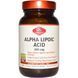 Olympian Labs Inc., Альфа-липоевая кислота, 200 мг, 60 вегетарианских капсул OLY-00094 фото 1