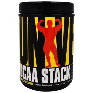 Universal Nutrition, BCAA Stack, лимон і лайм, 2,2 фунта (1 кг) UNN-05214 фото