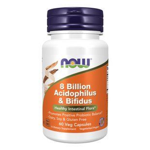 8 Billion Acidophilus & Bifidus - 60 vcaps 2022-10-2604 фото