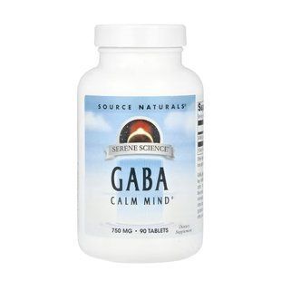 Serene Science&reg; GABA 750 mg - 90 tabs 2023-10-6133 фото