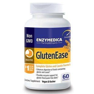 Enzymedica, GlutenEase, 60 капсул ENZ-26200 фото
