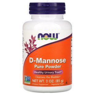 Now Foods, Порошок D-маннозы, 85 гр (3 oz) NOW-02810 фото