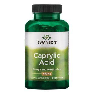 Caprylic Acid 600mg - 60 soft 100-99-5764816-20 фото