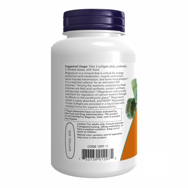 Magnesium Citrate 134mg - 90 sgels 2022-10-0030 фото