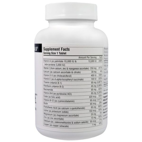 Мультивитамины Mega-One без железа Source Naturals 120 таблеток SNS-01441 фото