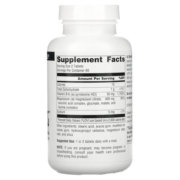 Комплекс Ultra-Mag, Source Naturals, 120 таблеток SNS-00803 фото