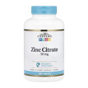 Zinc Citrate 50 mg - 360 tabs 2023-10-7069 фото