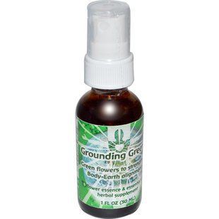 Flower Essence Services, Grounding Green, квіткова есенція і ефірне масло, 30 мл FES-15102 фото