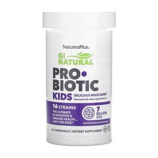 Kids Gi Natural Probiotic - 30 chewables 2023-10-2374 фото