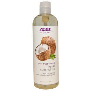 Now Foods, Жидкое кокосовое масло, чистое ректифицированное, 473 мл NOW-07703 фото