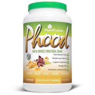 PlantFusion, Phood, питательный коктейль из цельных растительных продуктов, вкус шоколад и карамель, 31.8 унций (900 г) PLF-00161 фото