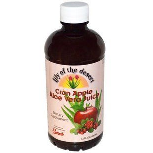 Lily of the Desert, Сок алоэ вера со вкусом клюквы и яблока, 32 жидк. унц. (946 мл) LTD-81032 фото