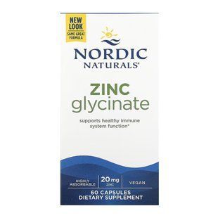 Zinc Glycinate - 60 caps 2023-10-7857 фото