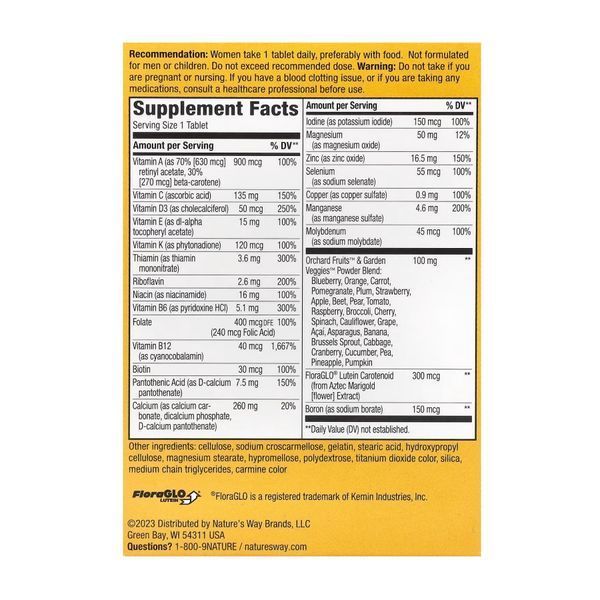 Women's 50+ Complete Multivitamin - 50 tabs (Пошкоджена банка) 2023-10-7916 фото