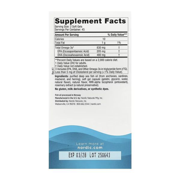 DHA - 90 softgels (Повреждена банка) 2024-11-0373 фото