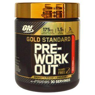 Optimum Nutrition, Добавка золотого стандарта для приема перед тренировкой, фруктовый пунш, 10.58 унций (300 г) OPN-05269 фото