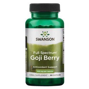 Goji Berry 500mg - 60cap 100-55-7760364-20 фото