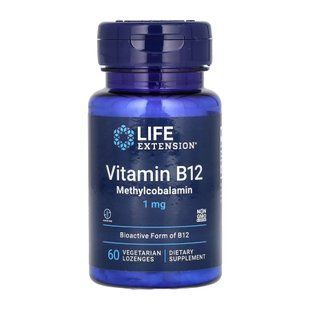 Vitamin B12 Methylcobalamin 1 mg - 60 vcaps 2022-10-1891 фото