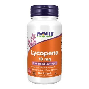 Lycopene 10 mg - 120 softgels 2023-10-3573 фото