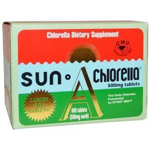 Sun Chlorella, Sun Chlorella A, 200 мг, 600 таблеток SCC-01512 фото