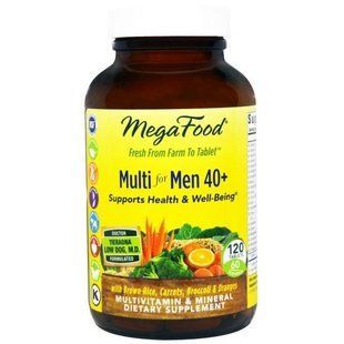 MegaFood, Multi for Men 40+, 120 Tablets MGF-10318 фото