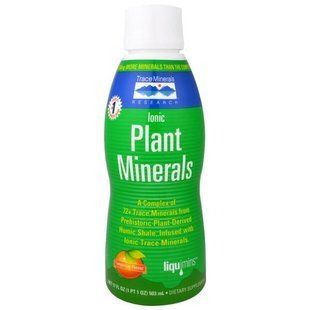 Trace Minerals Research, Ионные Растительные Минералы, Вкус Мандарина, 17 жидких унций (503 мл) TMR-00342 фото