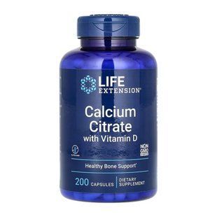Calcium Citrate with Vitamin D - 200 caps 2023-10-5210 фото