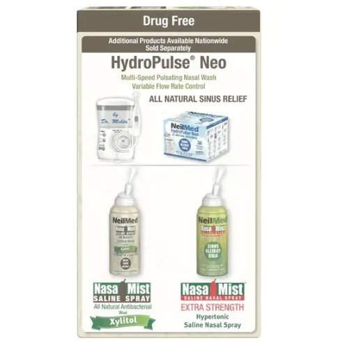 Солевой раствор для промывки носа NeilMed Sinus Rinse Kit with Xylitol 50 пакетиков Kit with Xylitol 50 фото