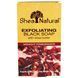 Shea Natural, Отшелушивающее черное мыло с маслом ши, полночный гранат, 5 унций (141 г) SHN-52202 фото 1
