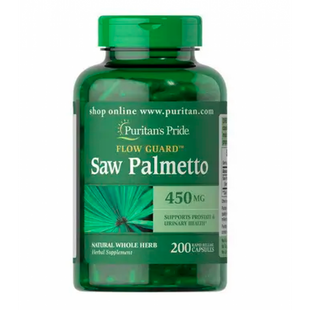 Saw Palmetto 450mg - 200 caps 100-46-9812894-20 фото