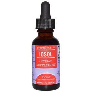 TPCS, Iosol Formula II, 1 жидкая унция (30 мл) TPC-11302 фото