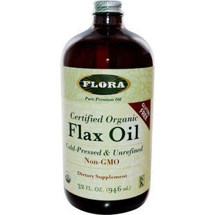 Flora, Сертифіковане натуральне лляне масло, 32 рідких унцій (946 мл) FLO-67898 фото