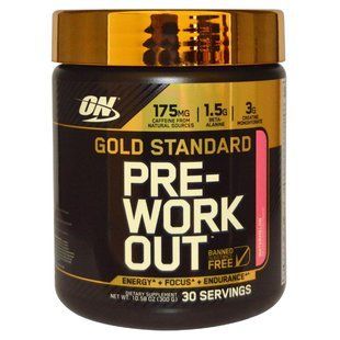 Optimum Nutrition, Добавка золотого стандарта для приема перед тренировкой, арбуз, 10.58 унций (300 г) OPN-05275 фото