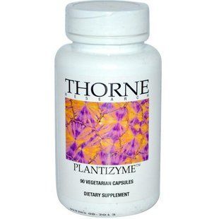 Thorne Research, Plantizyme, 90 растительных капсул THR-40302 фото