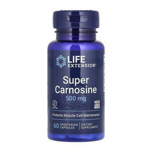 Super Carnosine 500 mg - 60 vcaps 2023-10-5212 фото