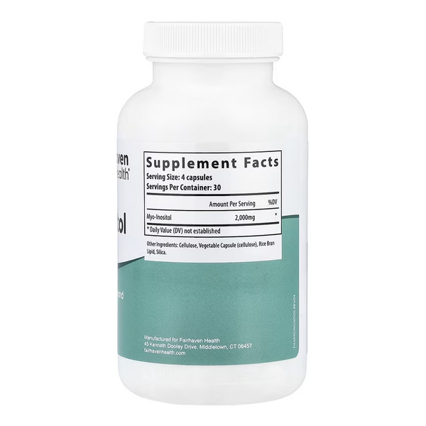 Myo-Inositol - 120 caps (Затертая дата) 2023-10-7918 фото