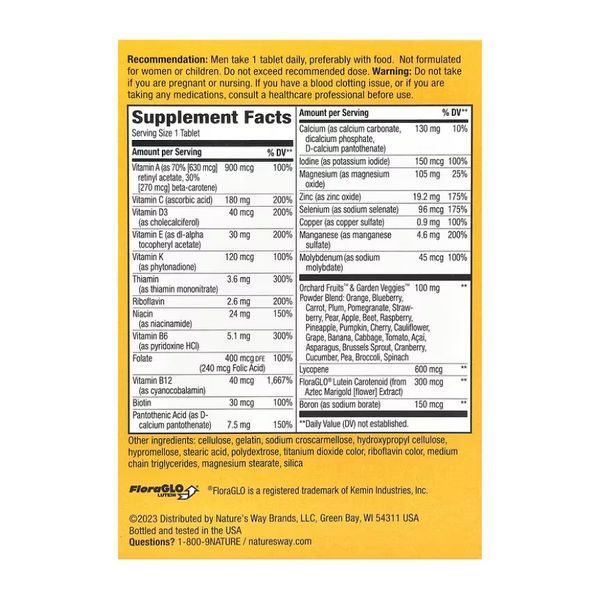 Men's 50+ Complete Multivitamin - 50 tabs 2022-10-1714 фото