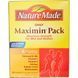 Nature Made Daily Maximin Pack поливитамины и минералы 6 ингредиентов в пакетике 30 пакетиков NDM-01030 фото 1