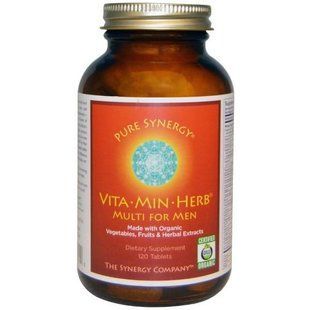 The Synergy Company, VitaMinHerb, Мультивитамины для мужчин, 120 таблеток SYN-00430 фото
