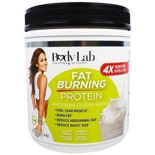 BodyLab, Жиросжигающий протеин, классический ванильный вкус, 14.6 унции(414 г) FBL-82040 фото