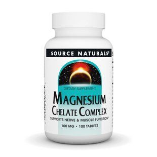 Magnesium Chelate Complex 100mg - 100 tabs 2023-10-2680 фото