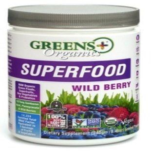 Greens Plus, Органический суперпродукт, Дикая ягода, 8.46 унций (240 г) GRP-10008 фото