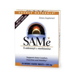 SAMe 200mg Enteric Coated - 20 tabs 2023-10-5887 фото