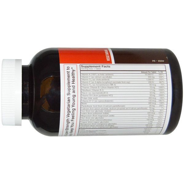 Carlson Labs Super 1 Daily витамины и минералы 180 таблеток CAR-04002 фото
