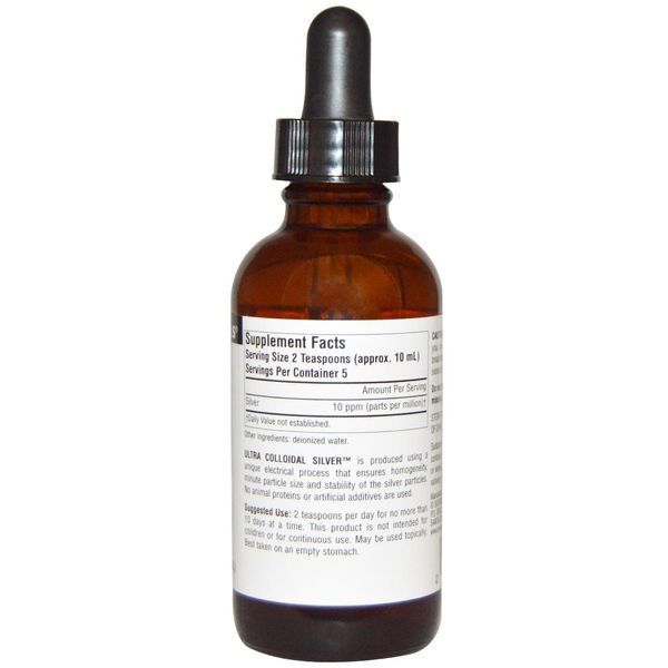 Source Naturals, Колоїдне срібло Ultra, 10 ЧНМ, 2 рідких унції (59,14 мл) SNS-00220 фото