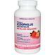 American Health, Acidophilus and Bifidum, Chewable, Natural Strawberry Flavor, 100 Wafers AMH-05721 фото 1