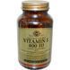 Solgar, Vitamin E, 400 IU, 100 Veg Softgels SOL-03547 фото 1
